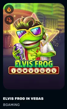 Elvis Frog in Vegas con Rocket Play free spins