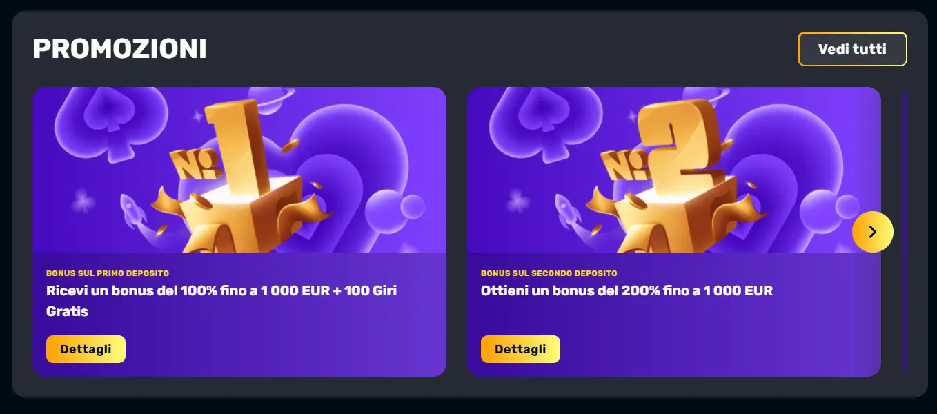 RocketPlay Casino bonus offers